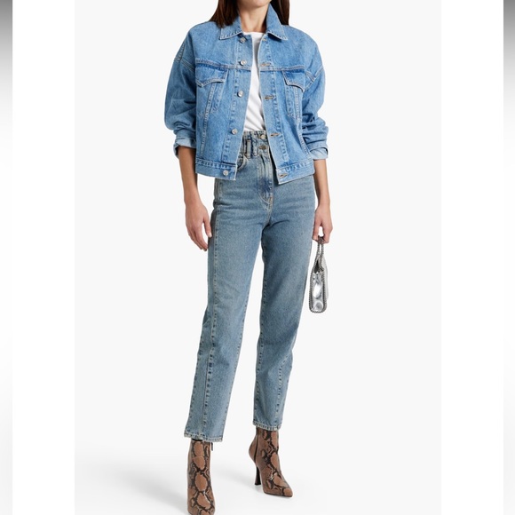 IRO High Rise Blue Women's Jeans size 36 - Picture 2 of 10